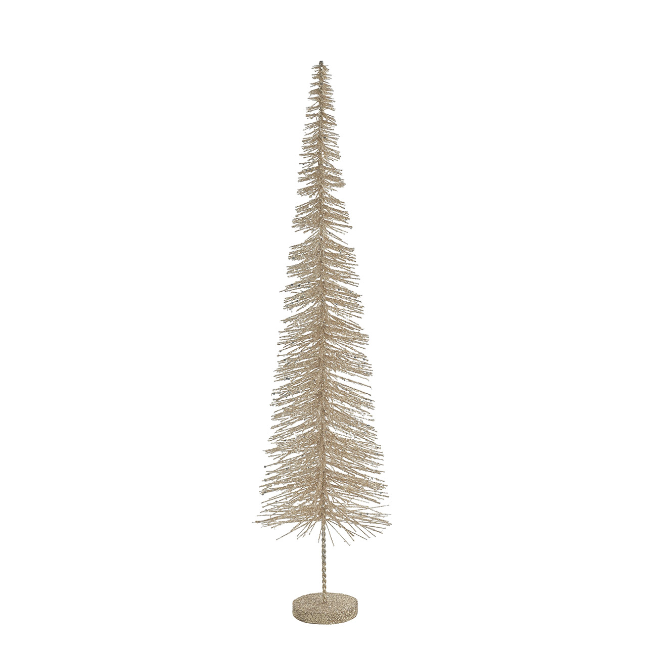 Weihnachtsbaum mit Glitzer 70 cm gold