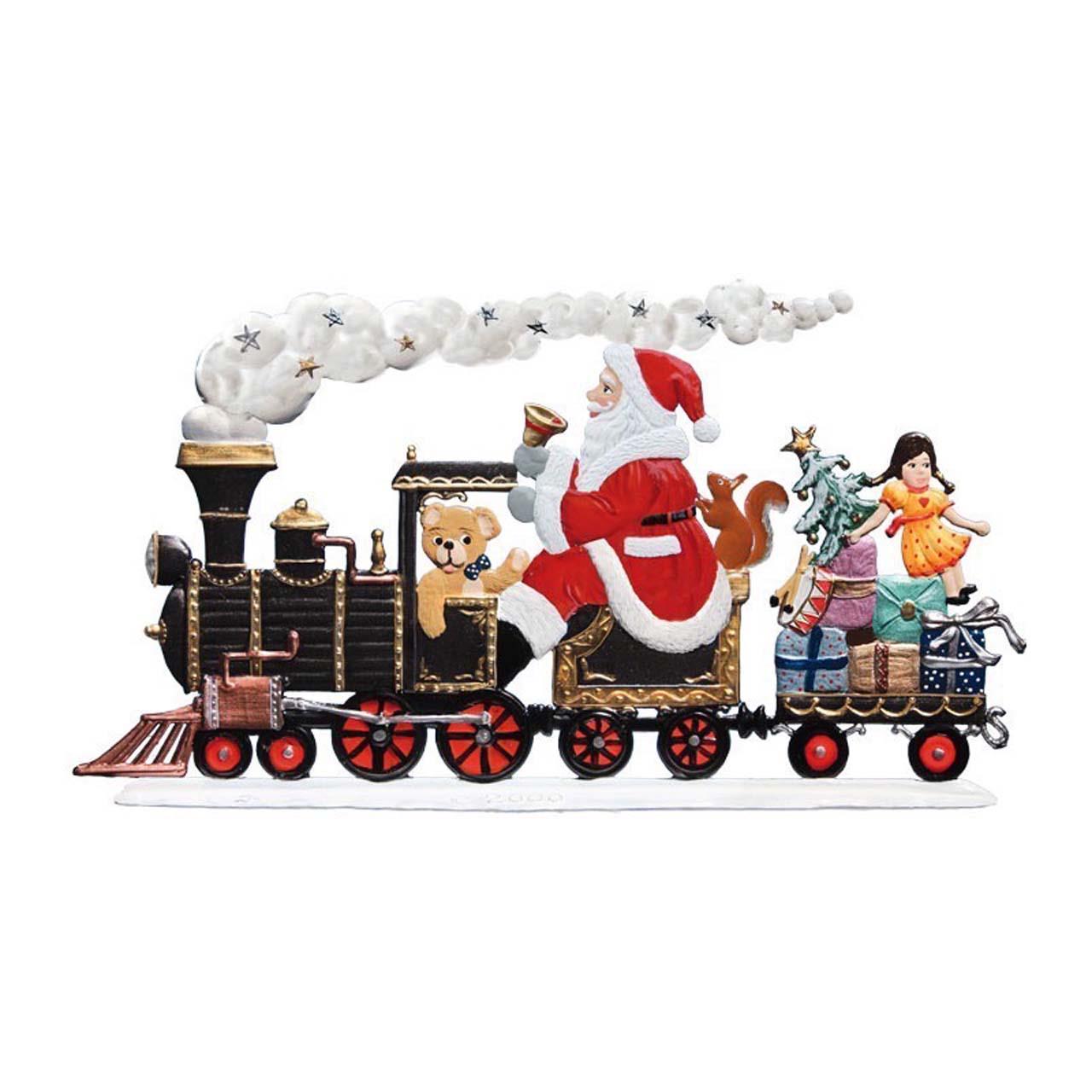 Santa's Engine 2017 8x14 cm