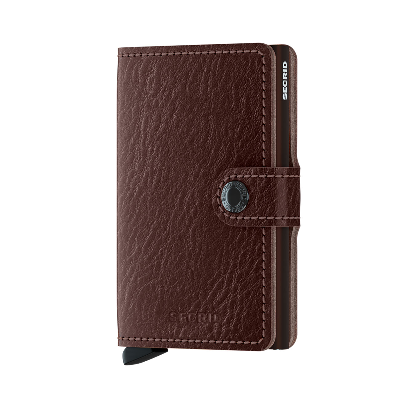 Miniwallet Vegetable Tanned espresso/brown