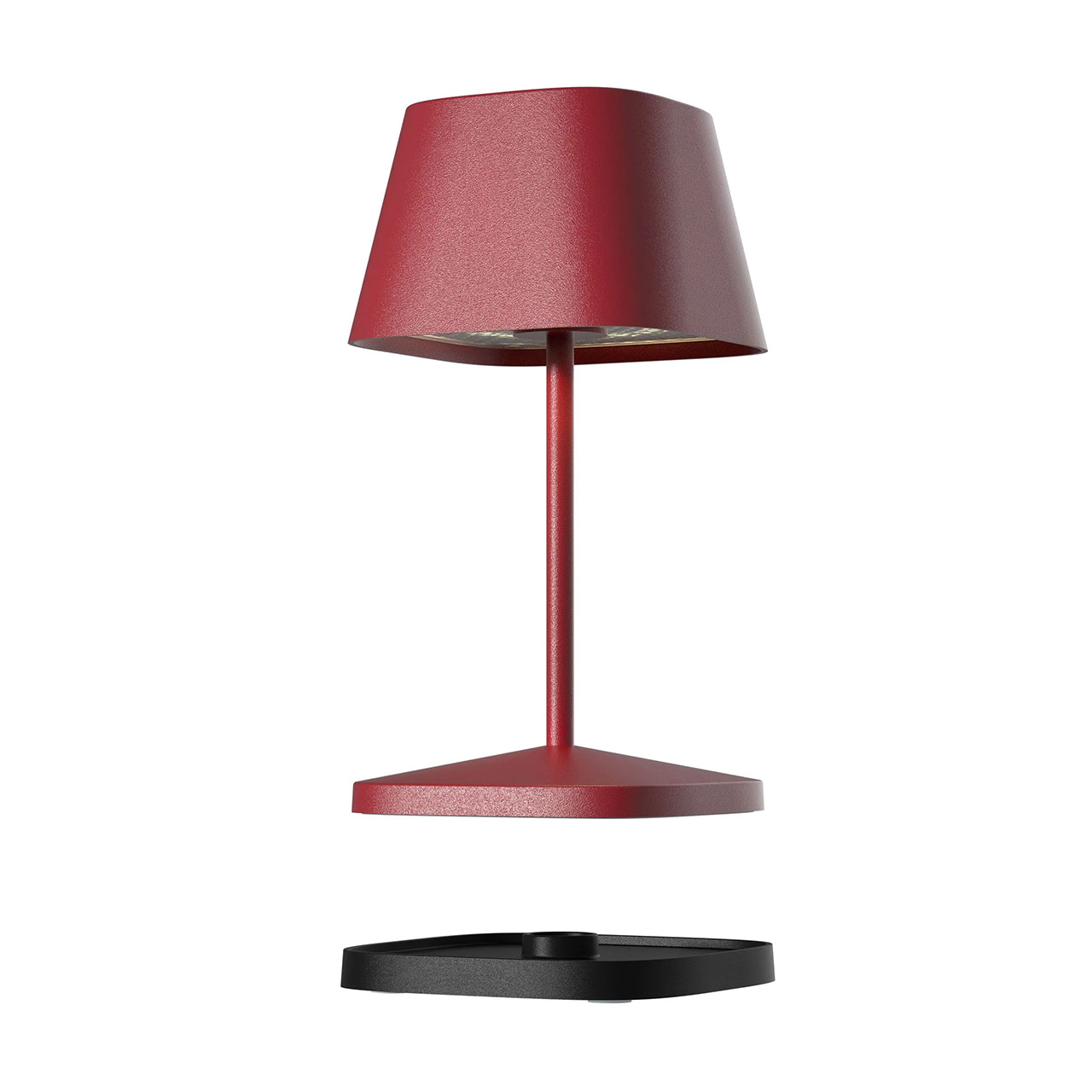 Table lamp LED 20 cm dimmable red