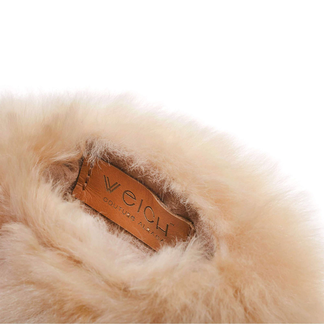 Hot Water Bottle Alpaca-Fur 3 l champagne