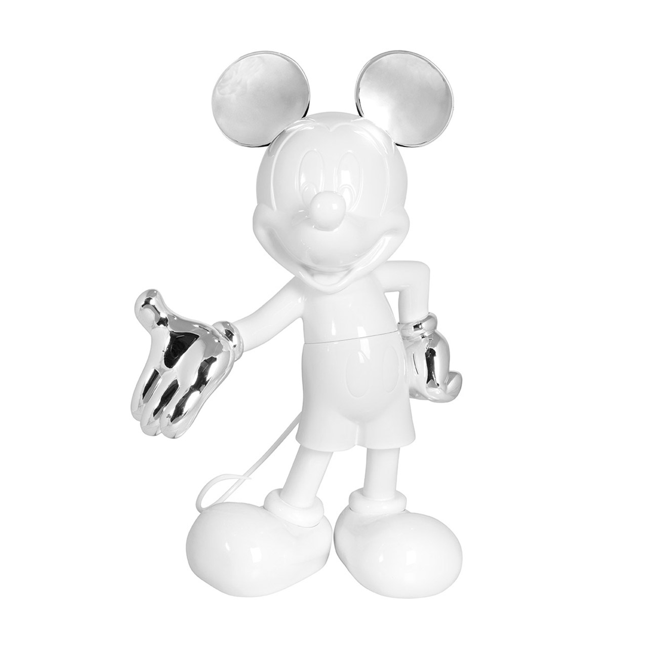 Mickey Welcome 30 cm weiß/silber