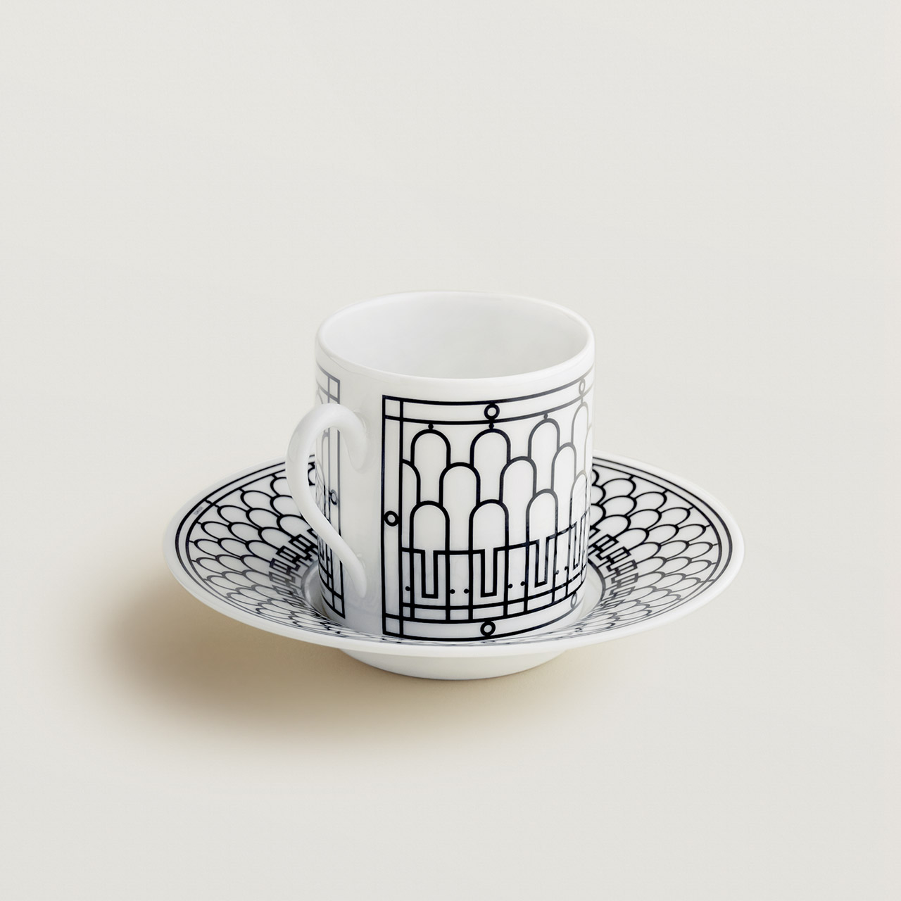 Espresso cup with saucer 0.09 l