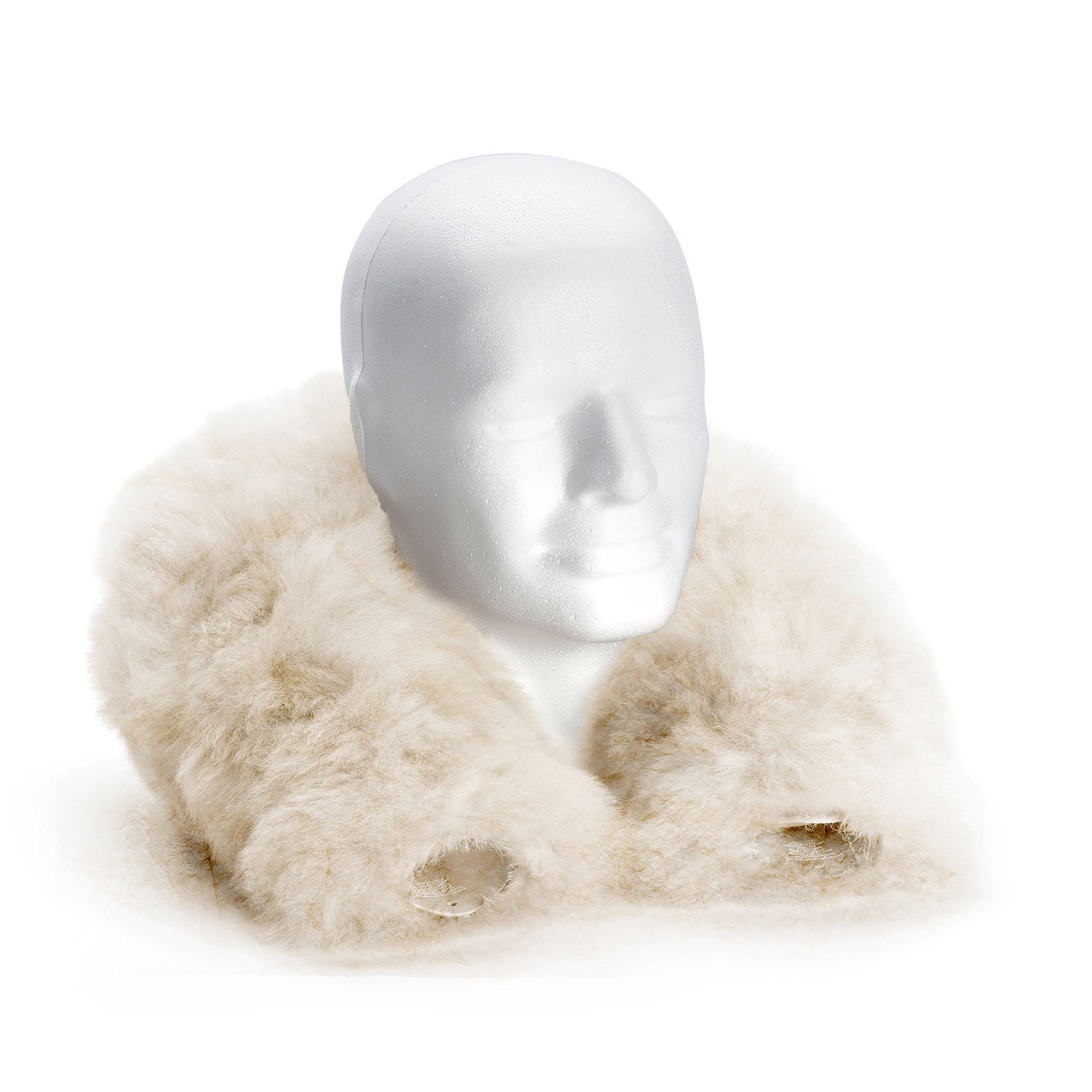 Neck hot-water bottles alpaca offwhite beige