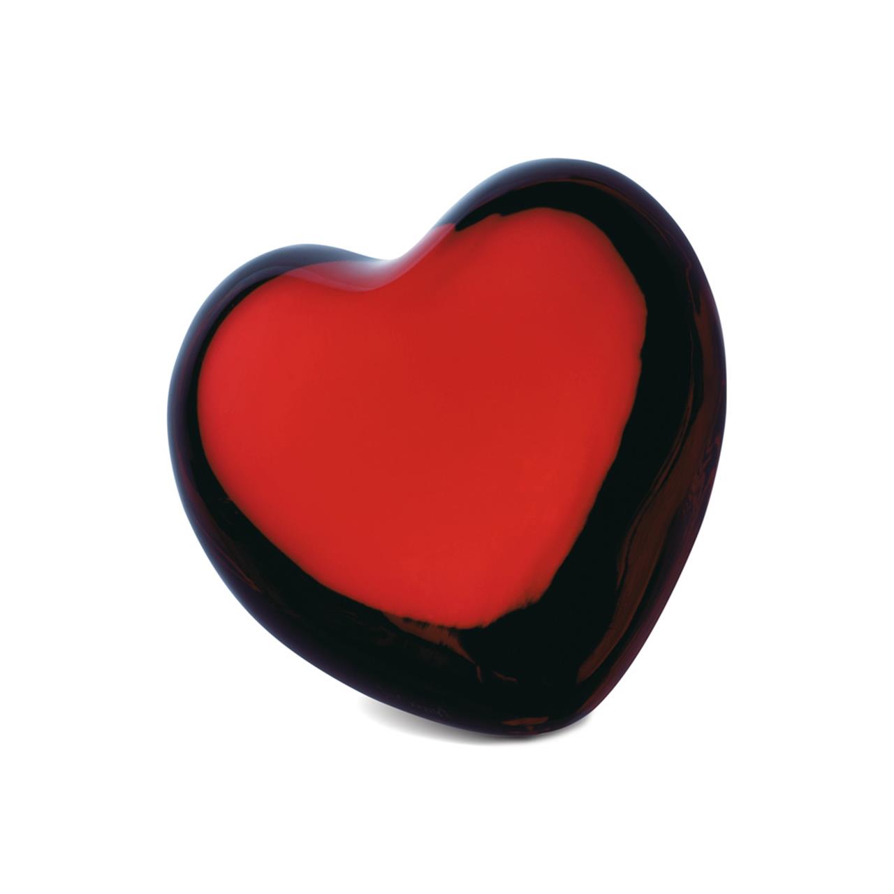 Heart 7.5 cm red