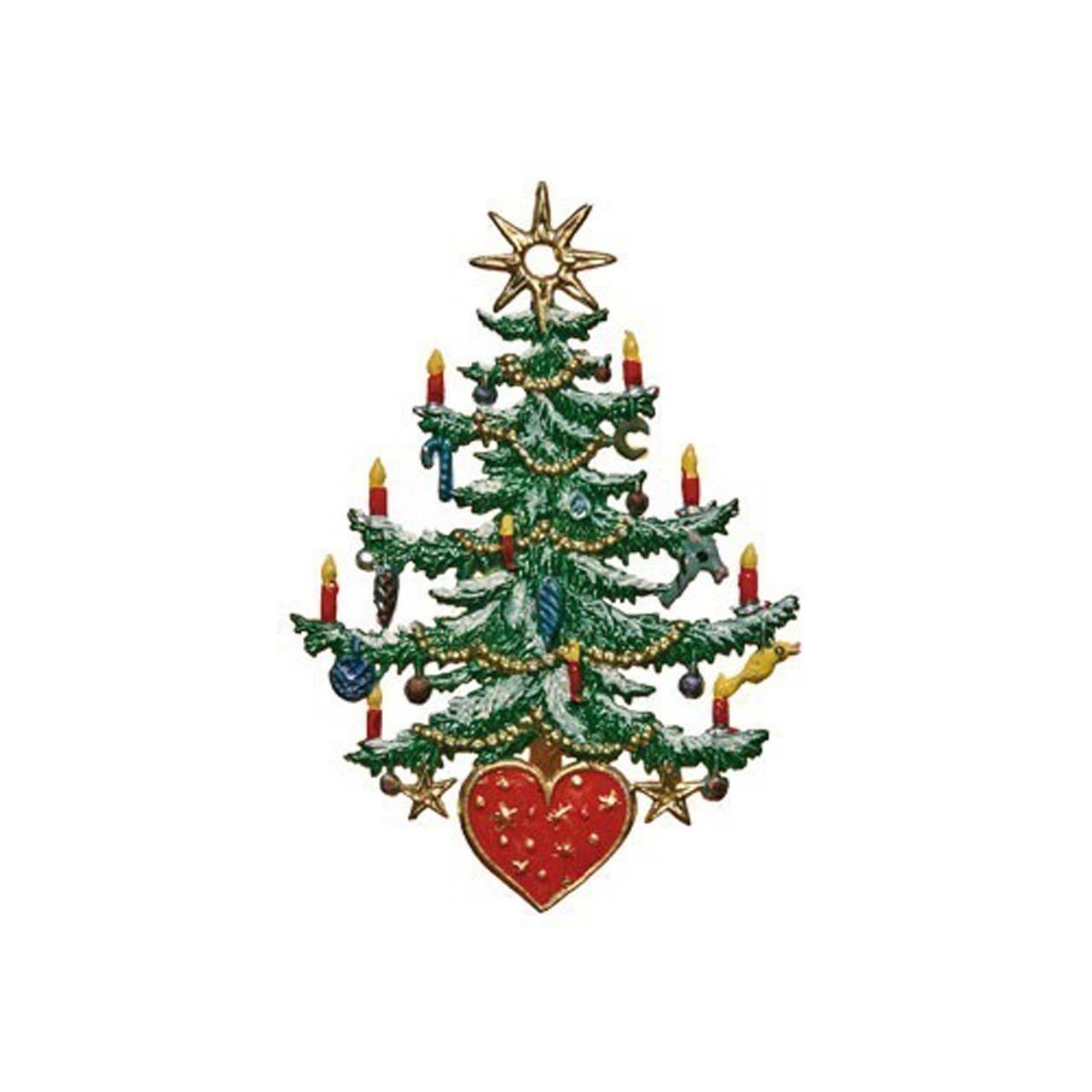 Christbaum Herz 7,5x5,5 cm