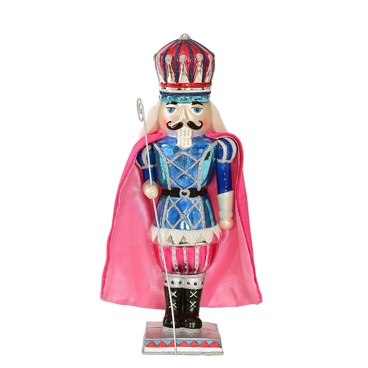 Nutcracker with Cape 27.8 cm pink/blue