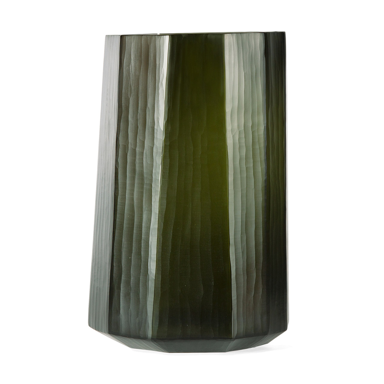 Vase XL blackish steelgray