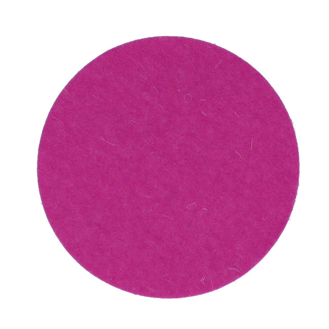 Untersetzer rund 9 cm rosa 37