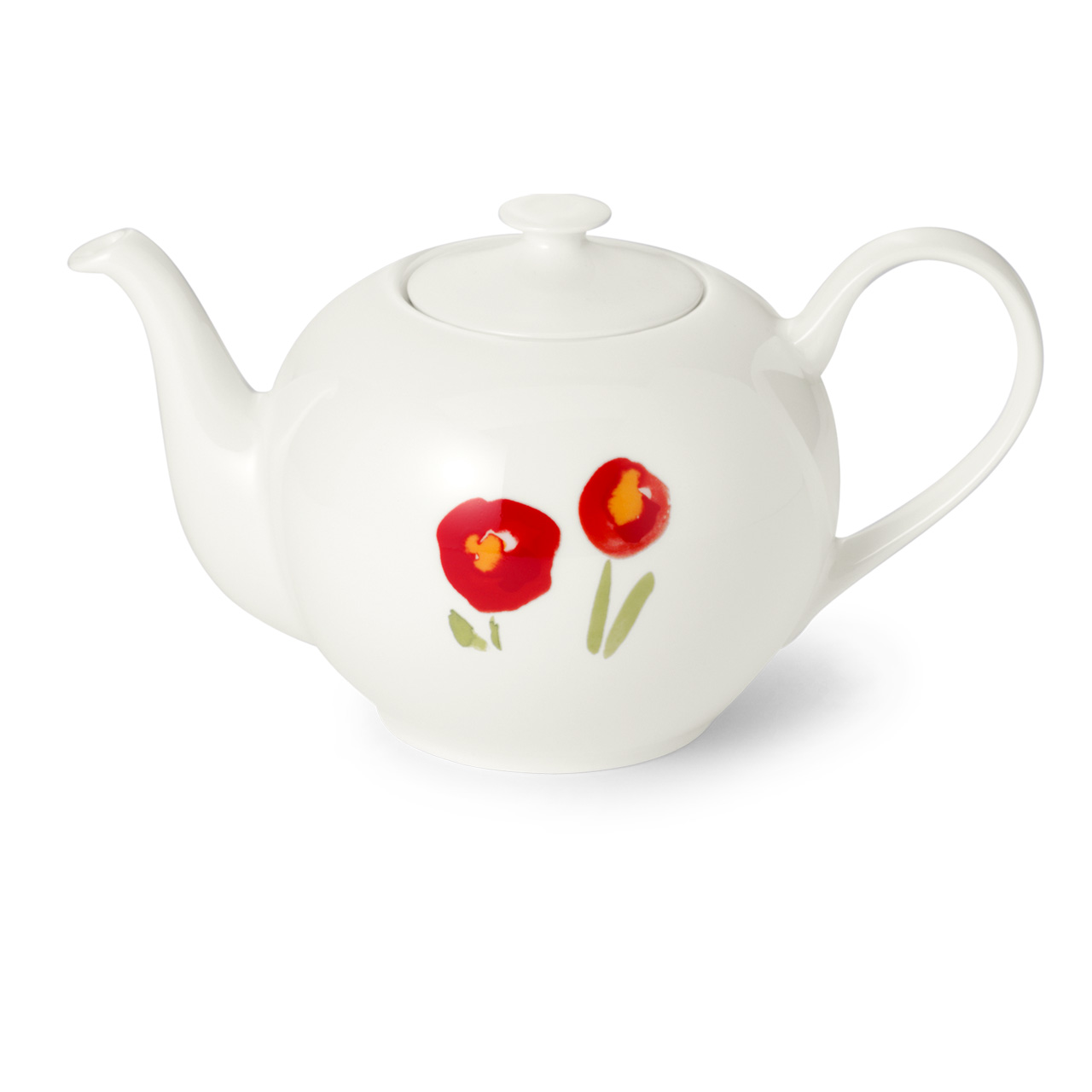 Tea pot round 1.30 l Poppy