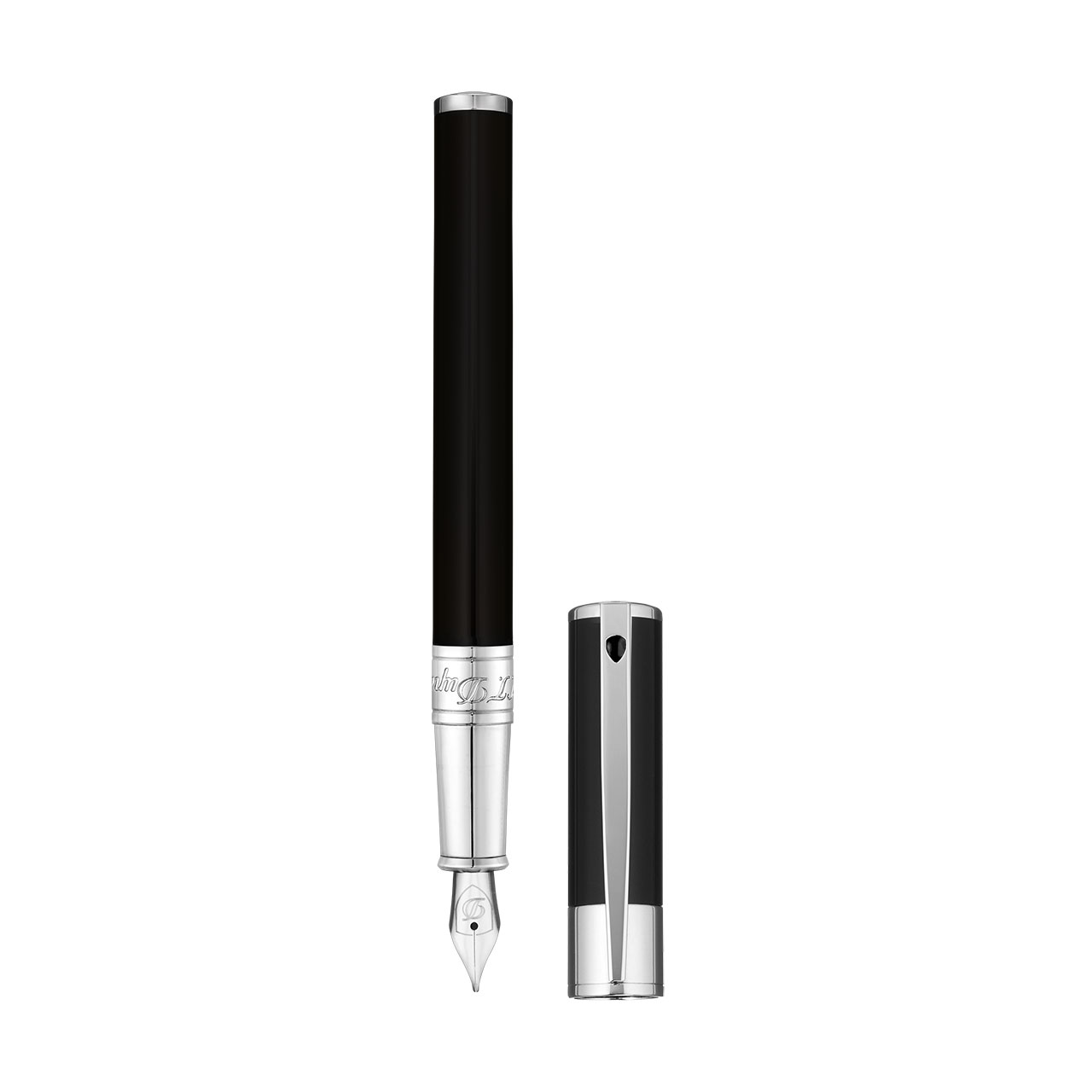 Fountain Pen M chrome/black