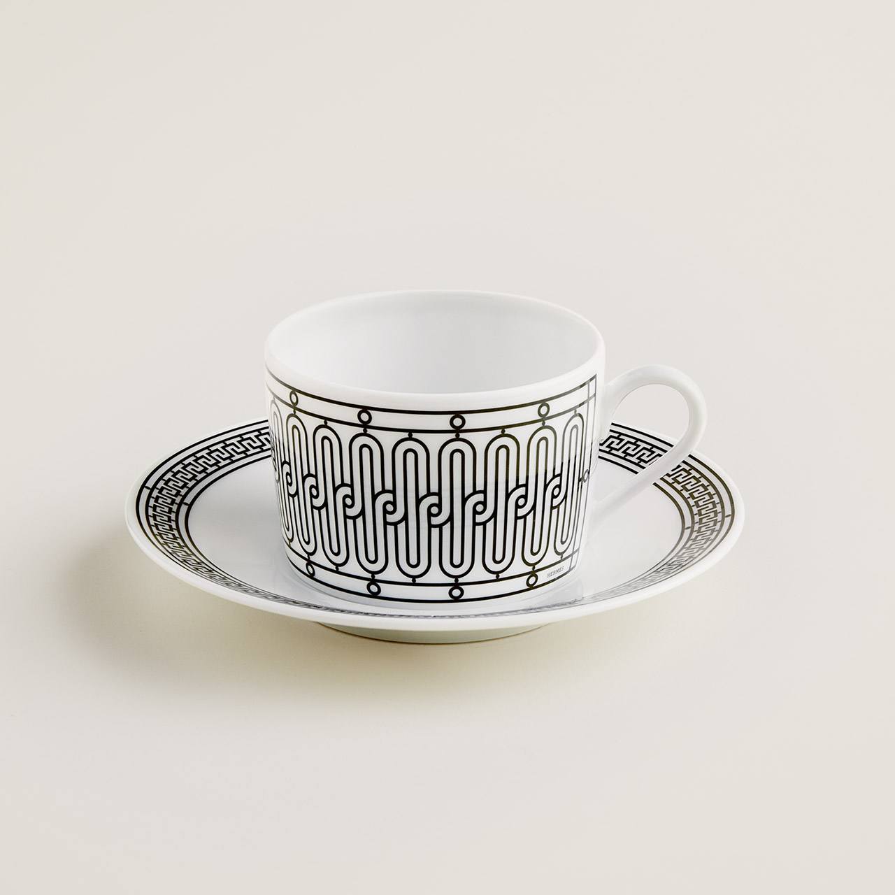 Coffee-/Tea cup with saucer 0.16 l