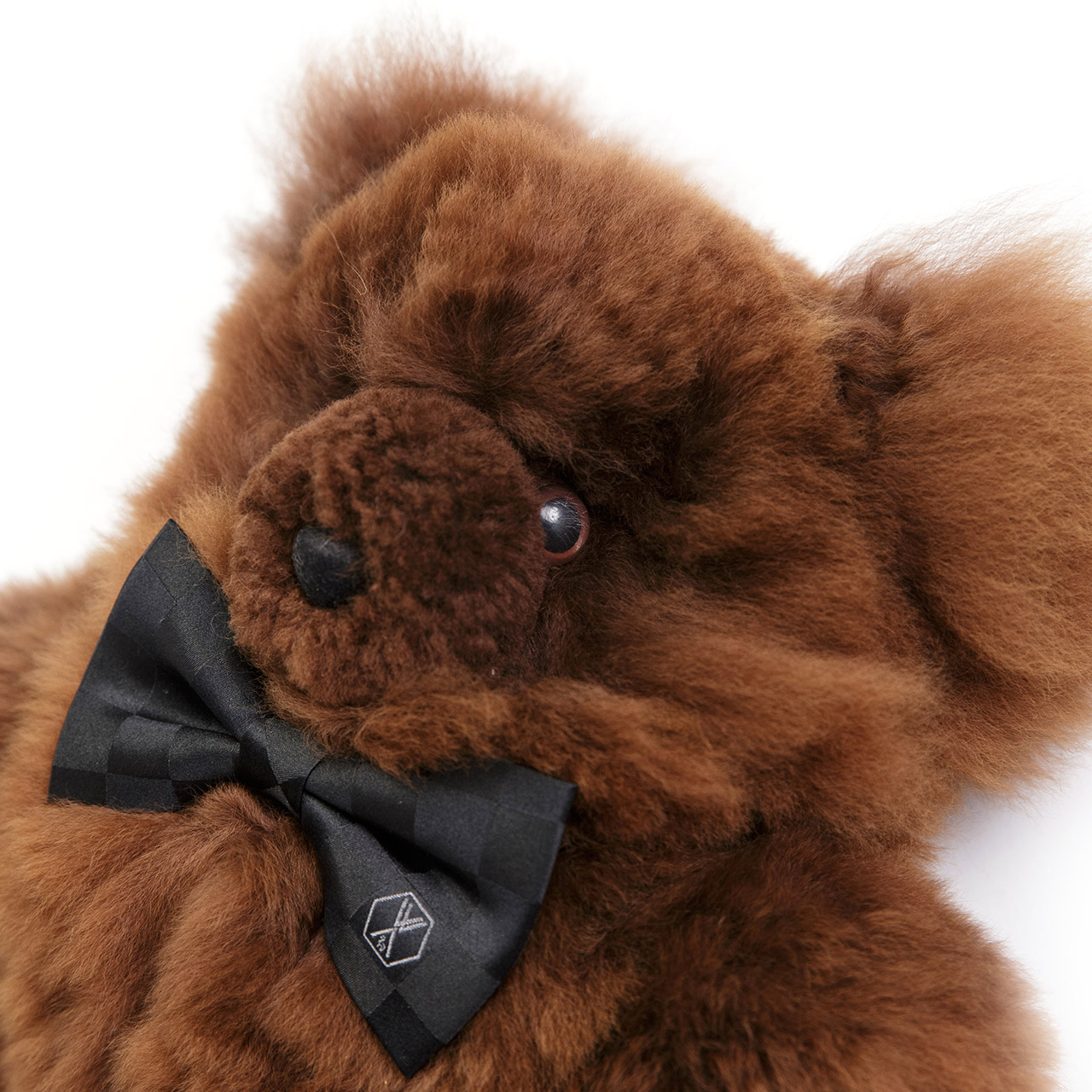 Plush Toy Teddy Alpaca medium brown