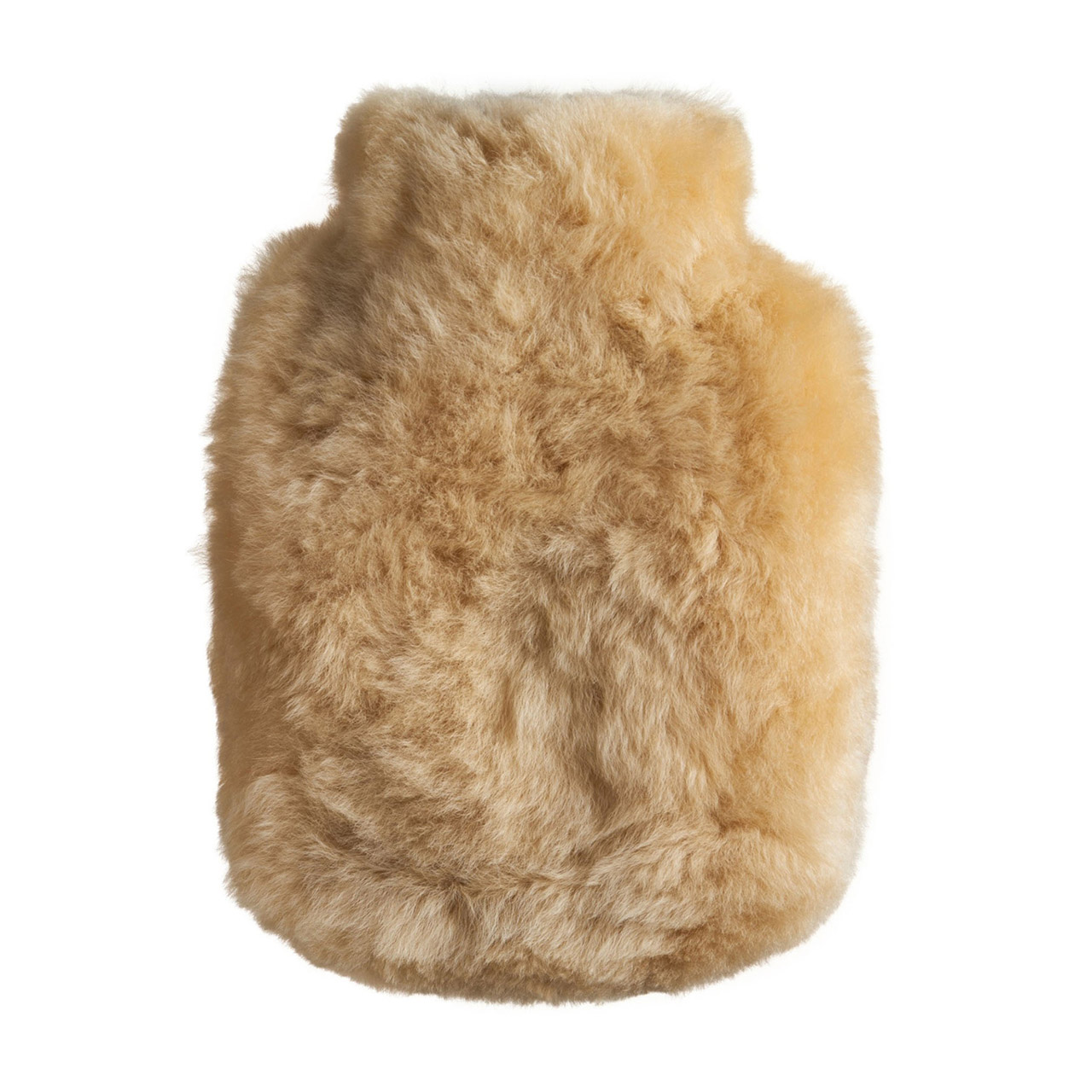 Hot Water Bottle Alpaca-Fur 3 l champagne