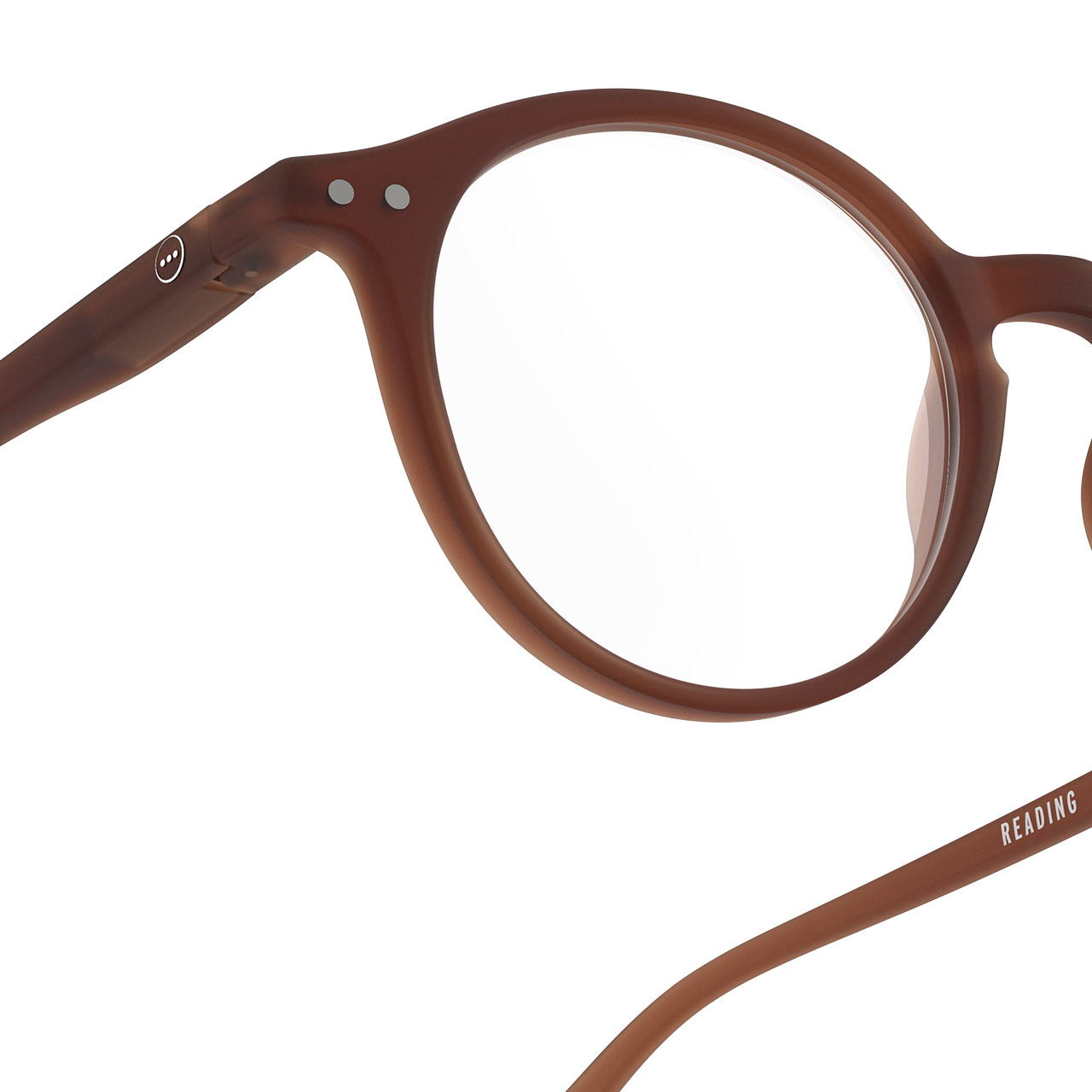 Reading Glasses Mahogany +2,00