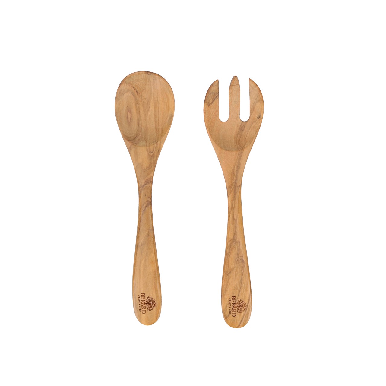 Salad Servers 2 pcs. 25 cm olive wood