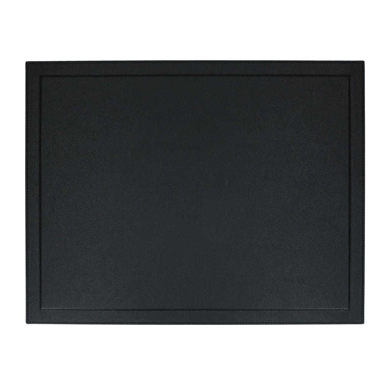 Desk Blotter 38.5x50 cm Golf black, Stitching black