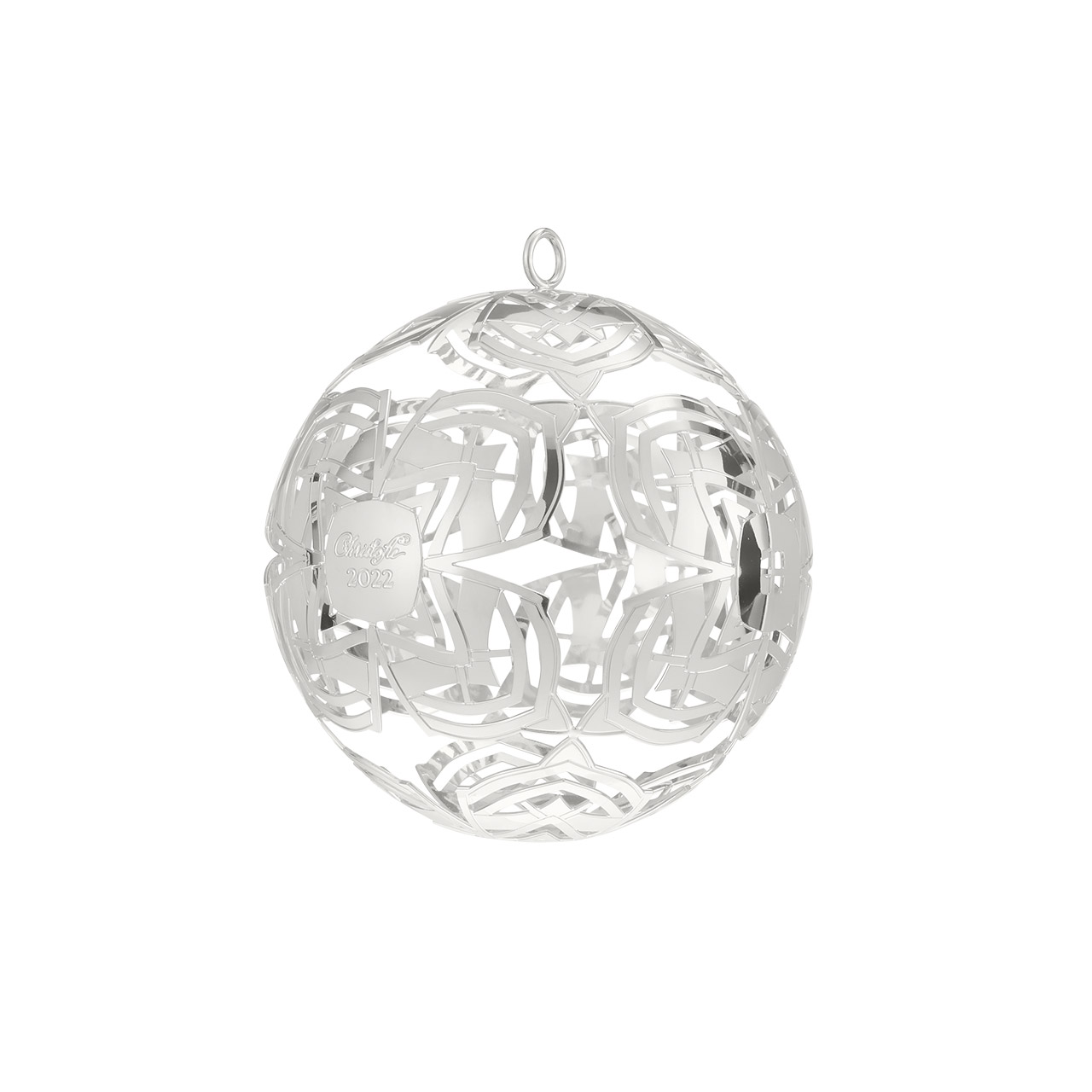 Christmas Ball 2021 silver plated