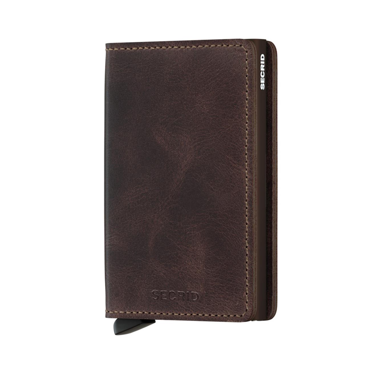 Slimwallet Vintage chocolate