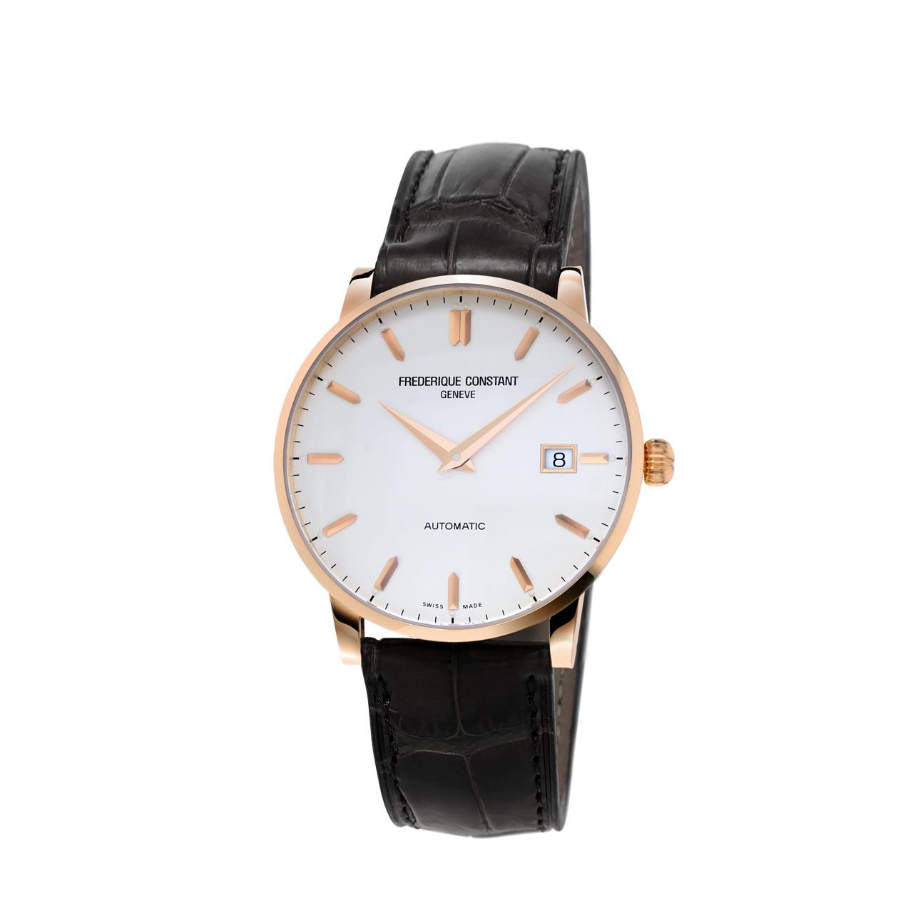 Watch Classics Index Automatic 750/- redgold plated