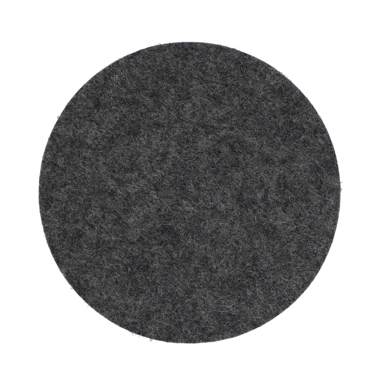 Coaster round 9 cm anthracite 01