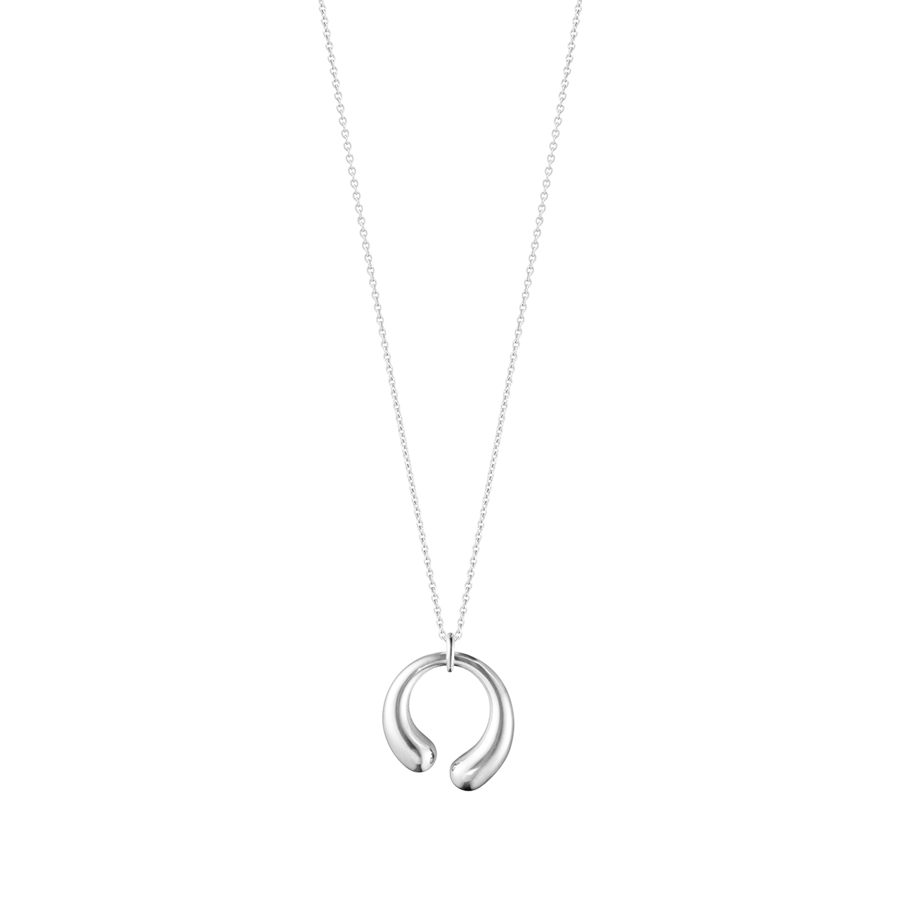 Necklace with pendant 60 cm sterling silver 925