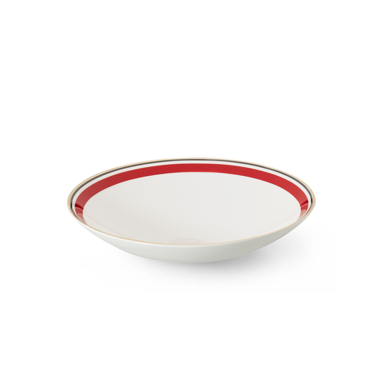 Bowl 24 cm red/anthracite