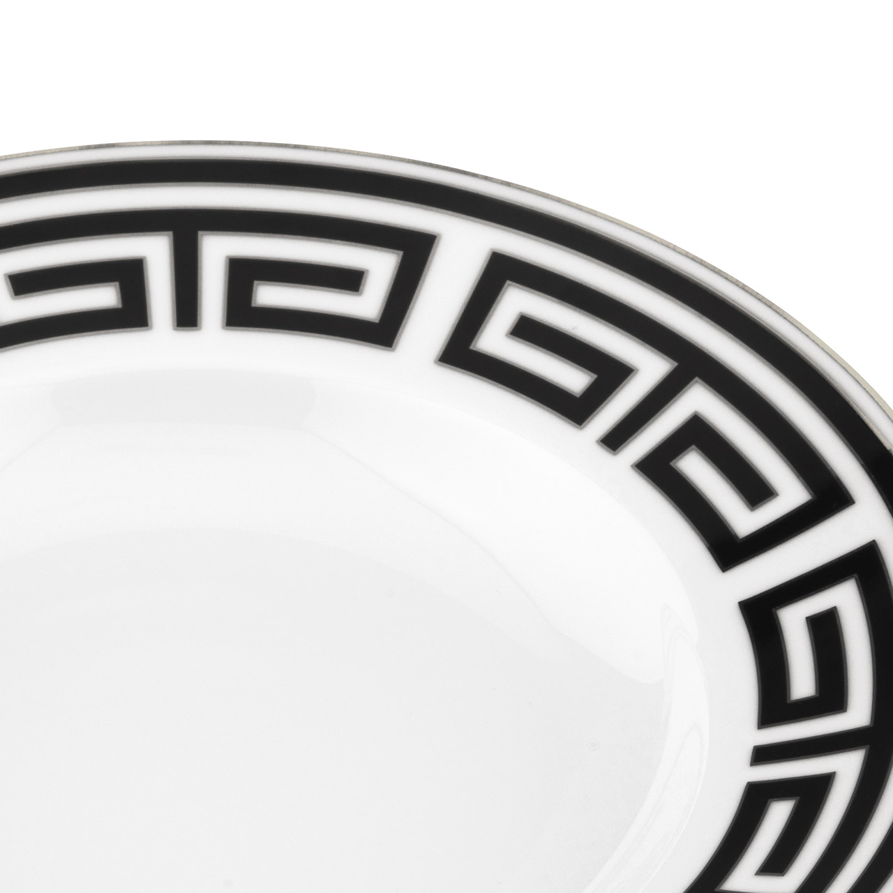 Soup plate 24.5 cm black