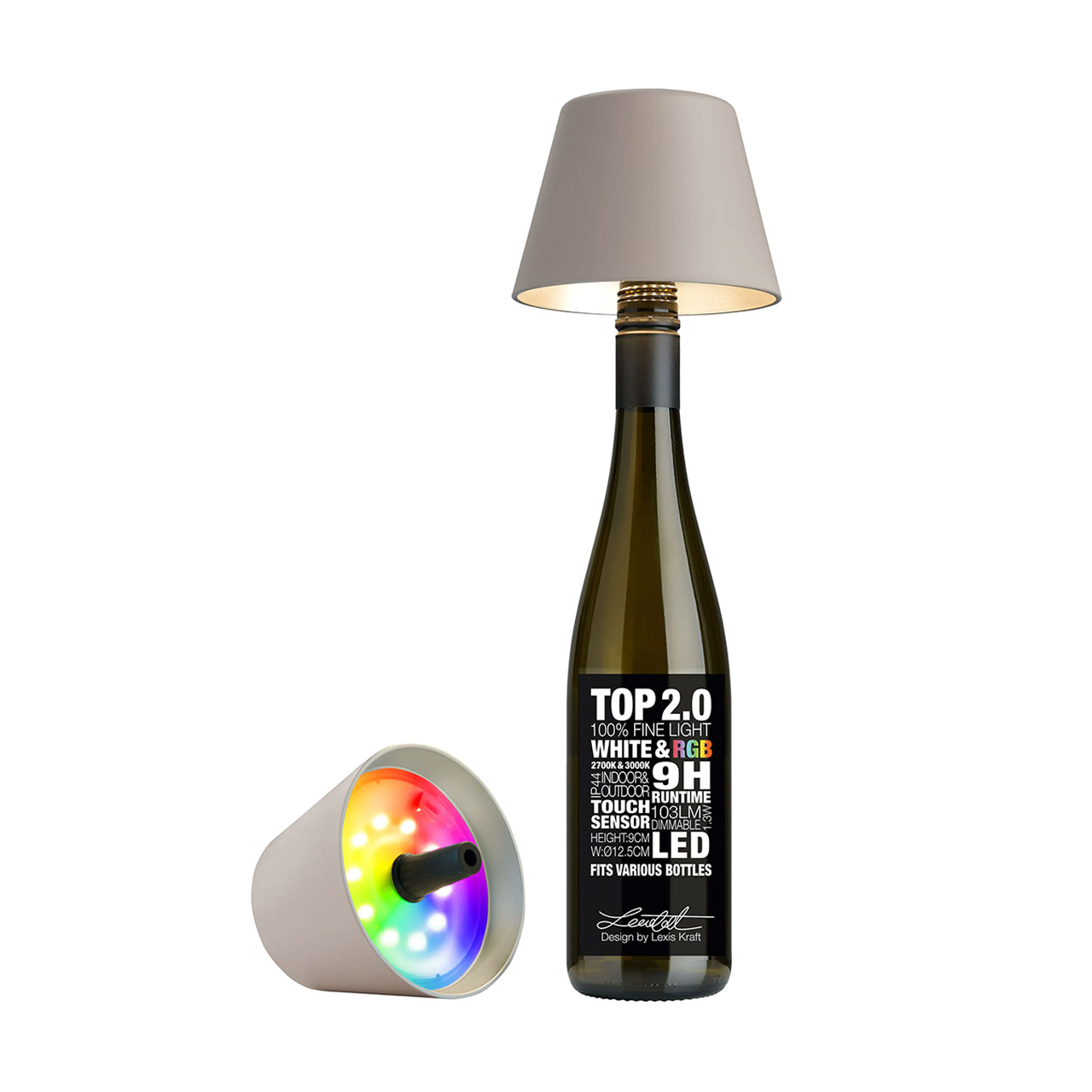 Bottle Light LED dimmable sand