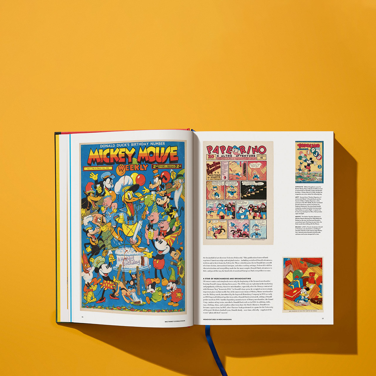 Coffee Table Book  Walt Disneys Donald Duck - The Ultimate History