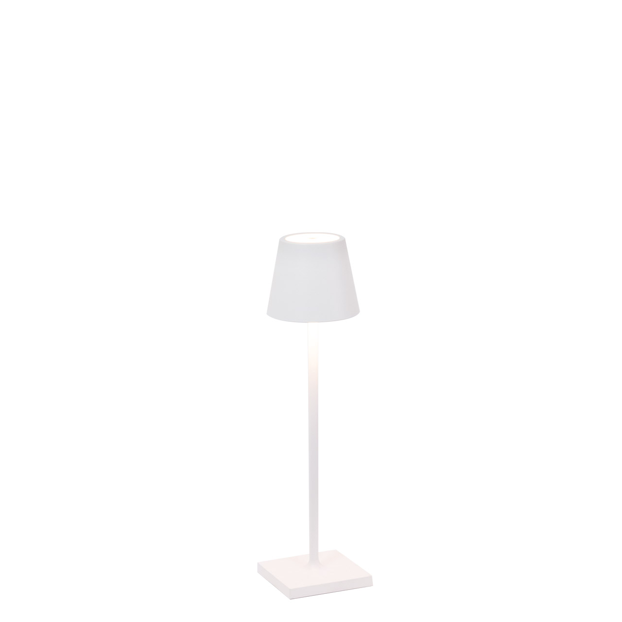 Table Lamp LED 27.5 cm dimmable mat white