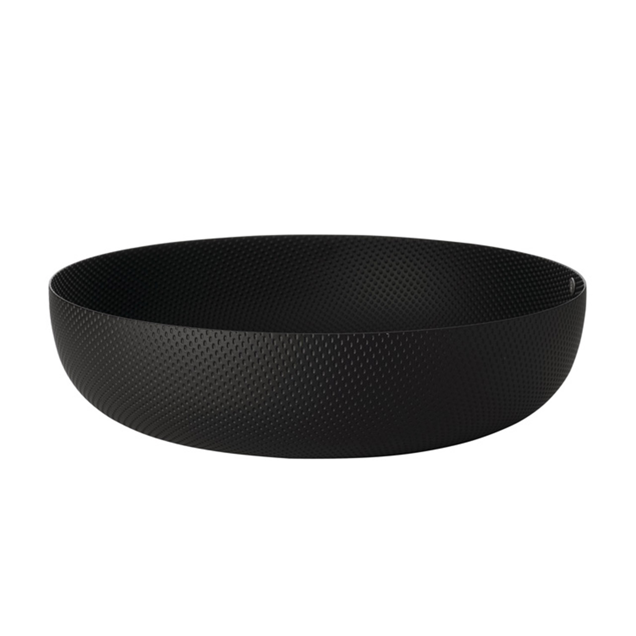 Bowl Texture 24 cm black