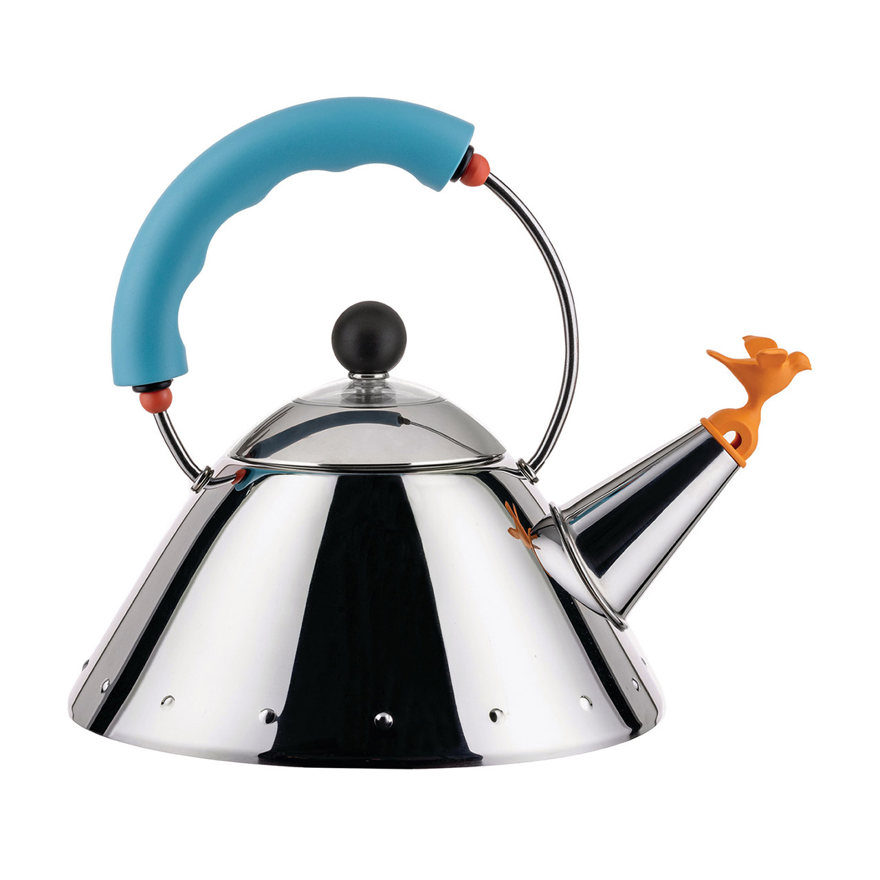 Kettle 1.00 l stainless steel/pa light blue induction