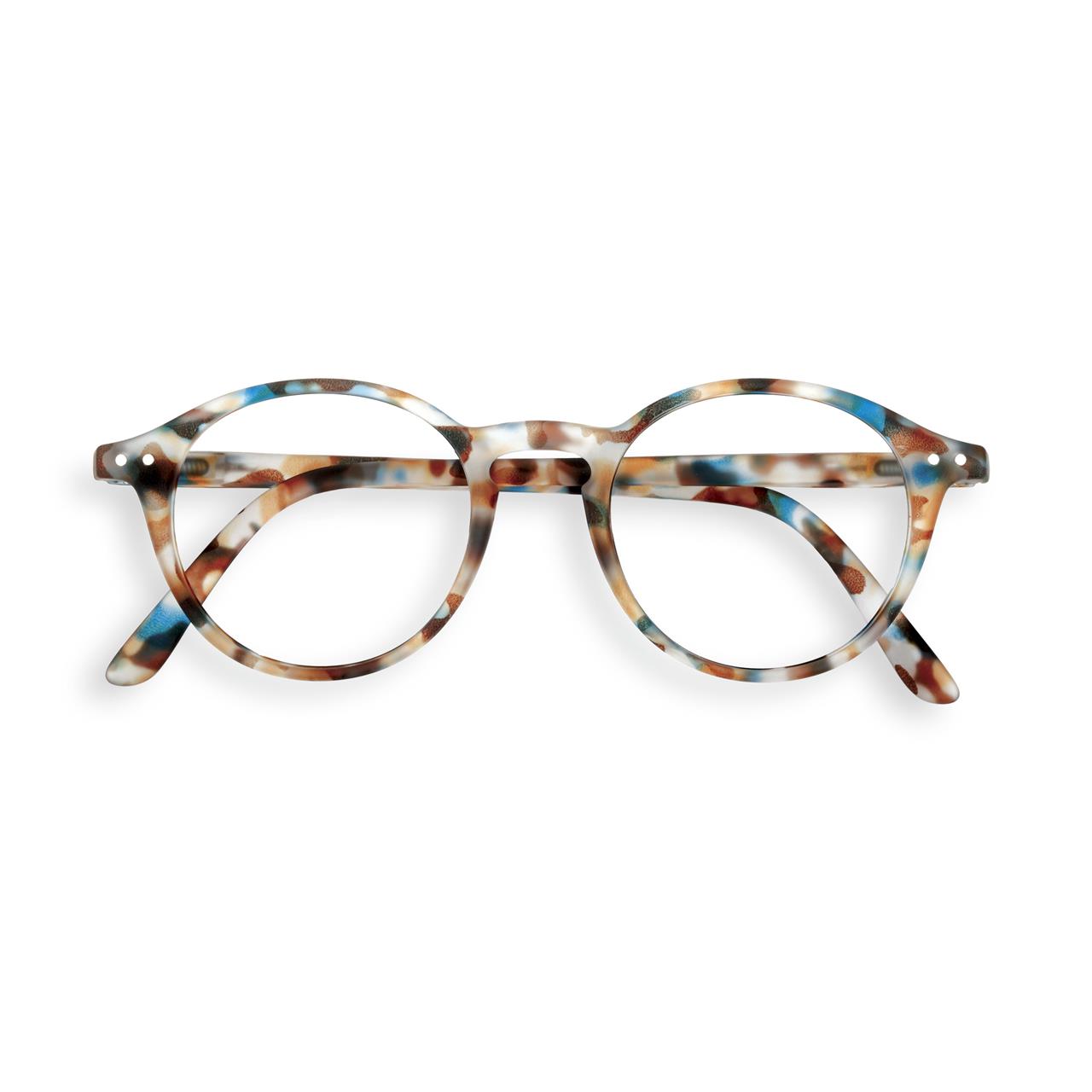 Reading Glasses Blue Tortoise Soft +2.00