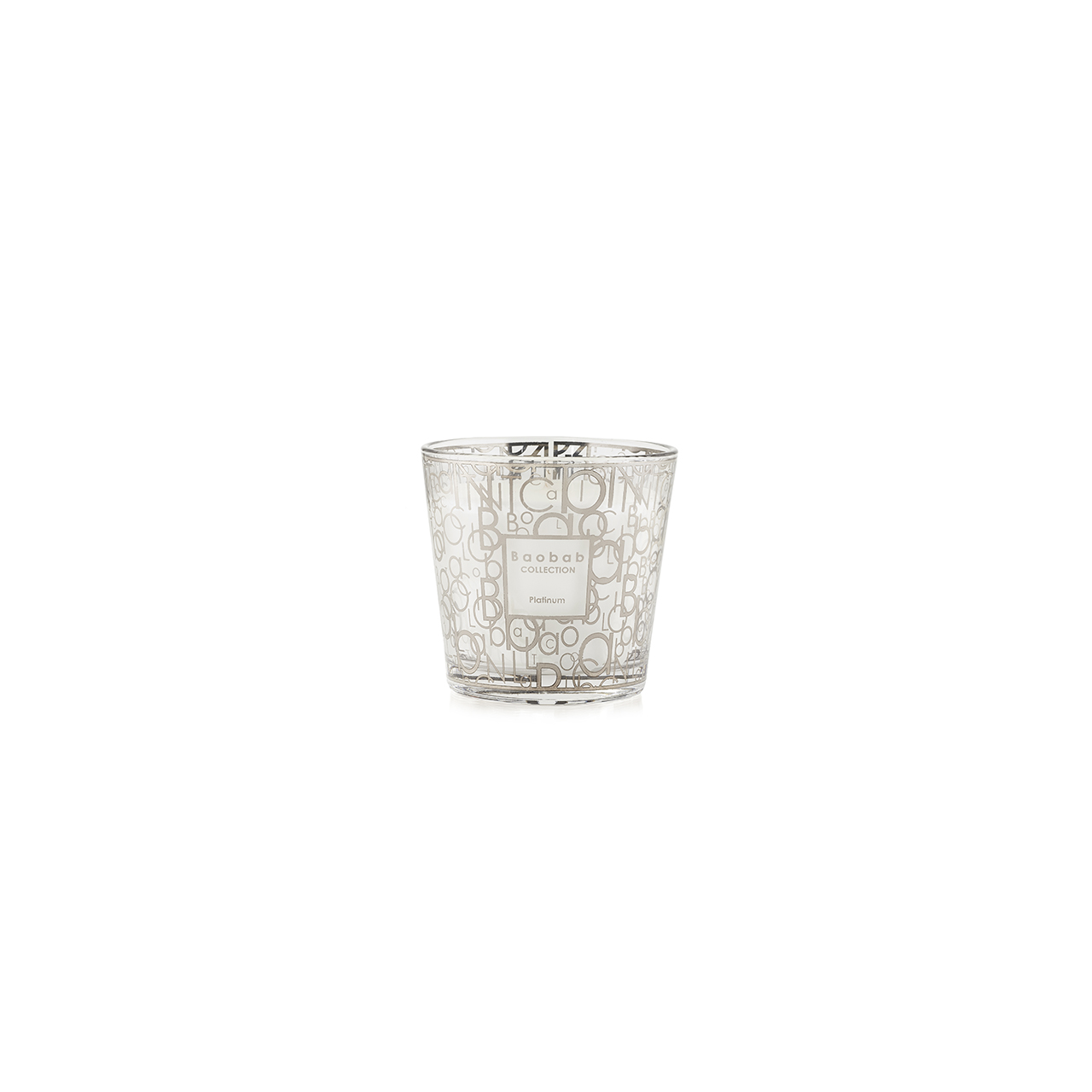 Scented Candle 8 cm Platinum