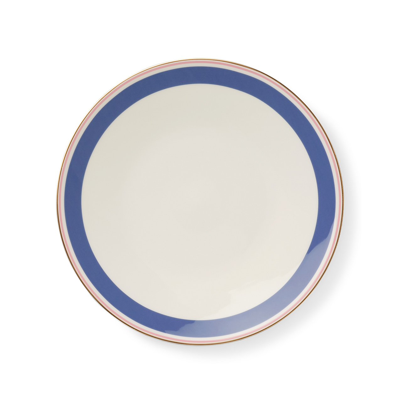 Dinner Plate 28 cm blue/pink