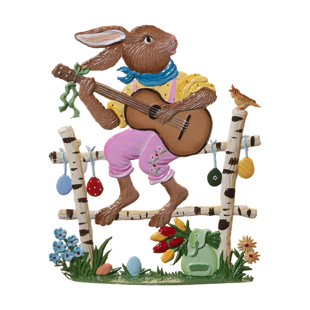 Hase 2014 spielt Gitarre 9x9 cm