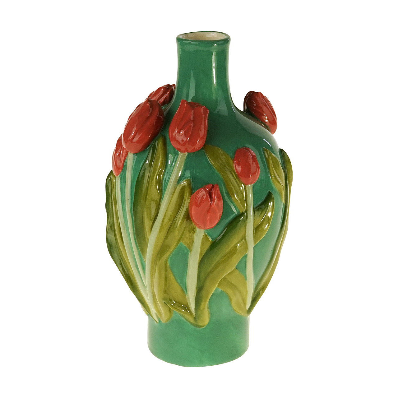 Vase tulips 25.5 cm