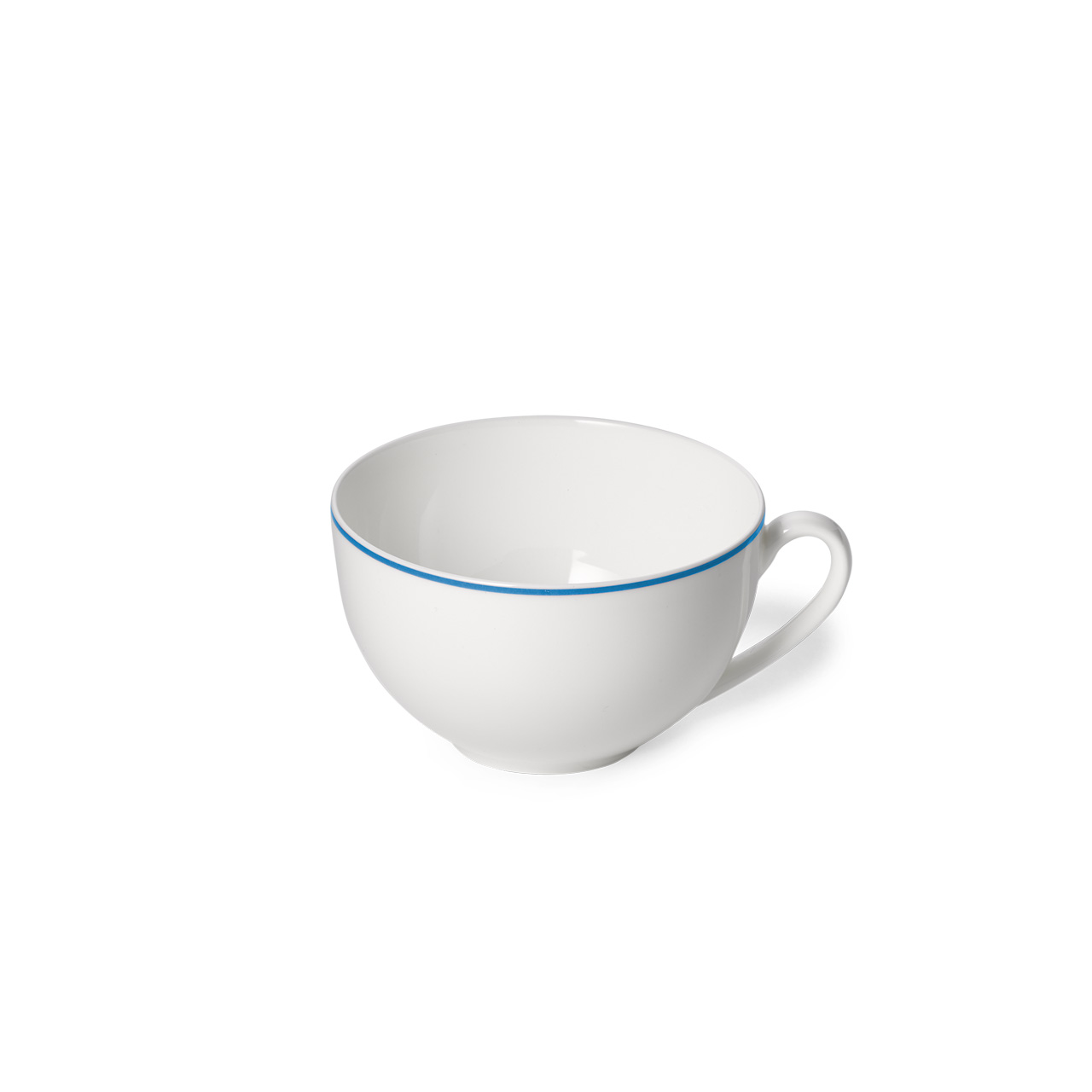 Coffee cup only round 0.25 l light blue