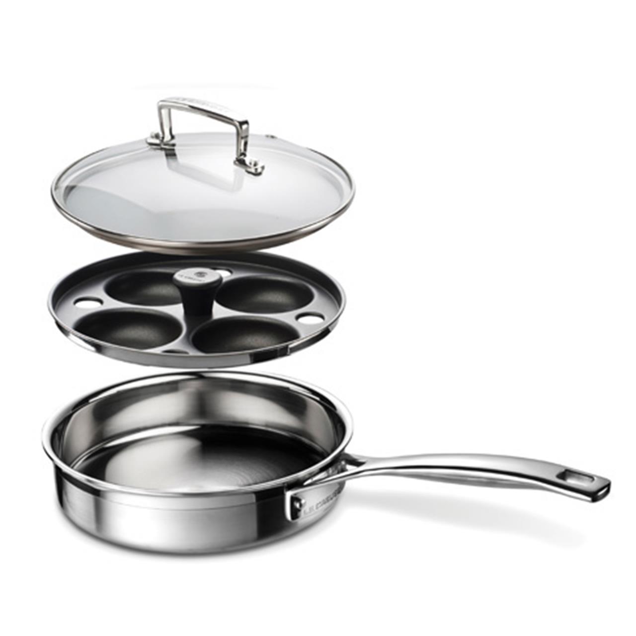 Saute Pan with Poaching Insert 20 cm