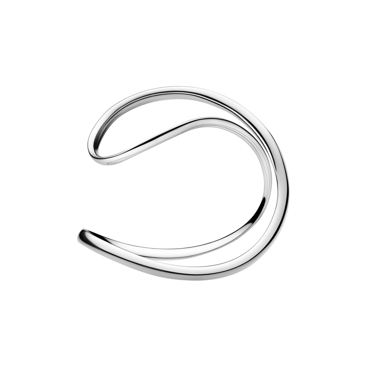 Bangle M sterling silver 925