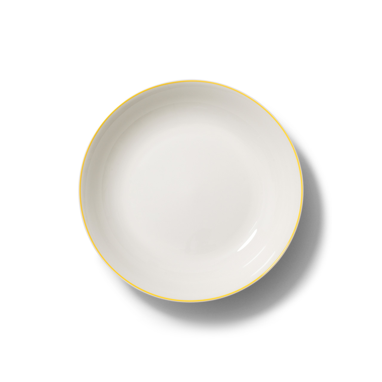 Soup plate 22.5 cm yellow