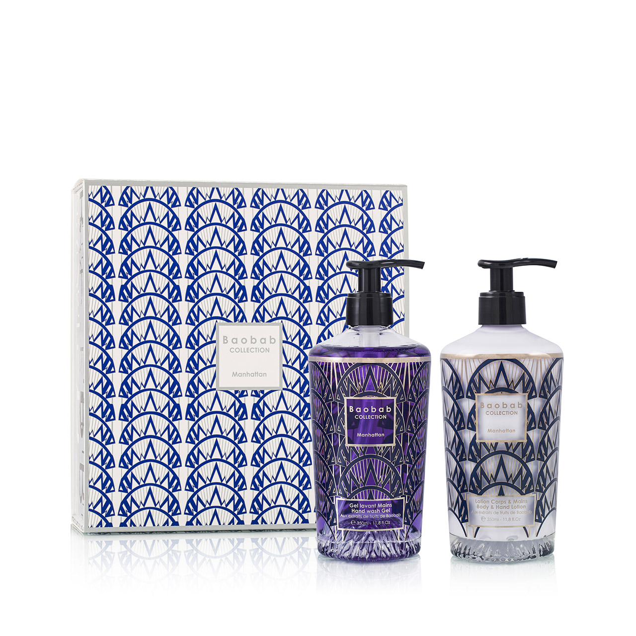 Gift Box Manhattan Body & Hand Lotion + Hand Wash Gel