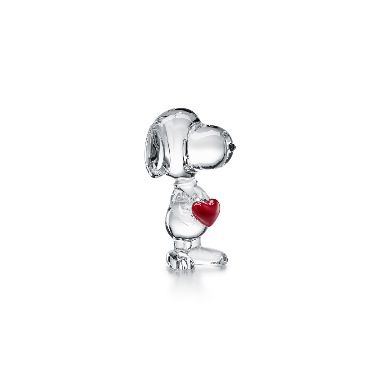 Snoopy mit rotem Herz 11,3 cm