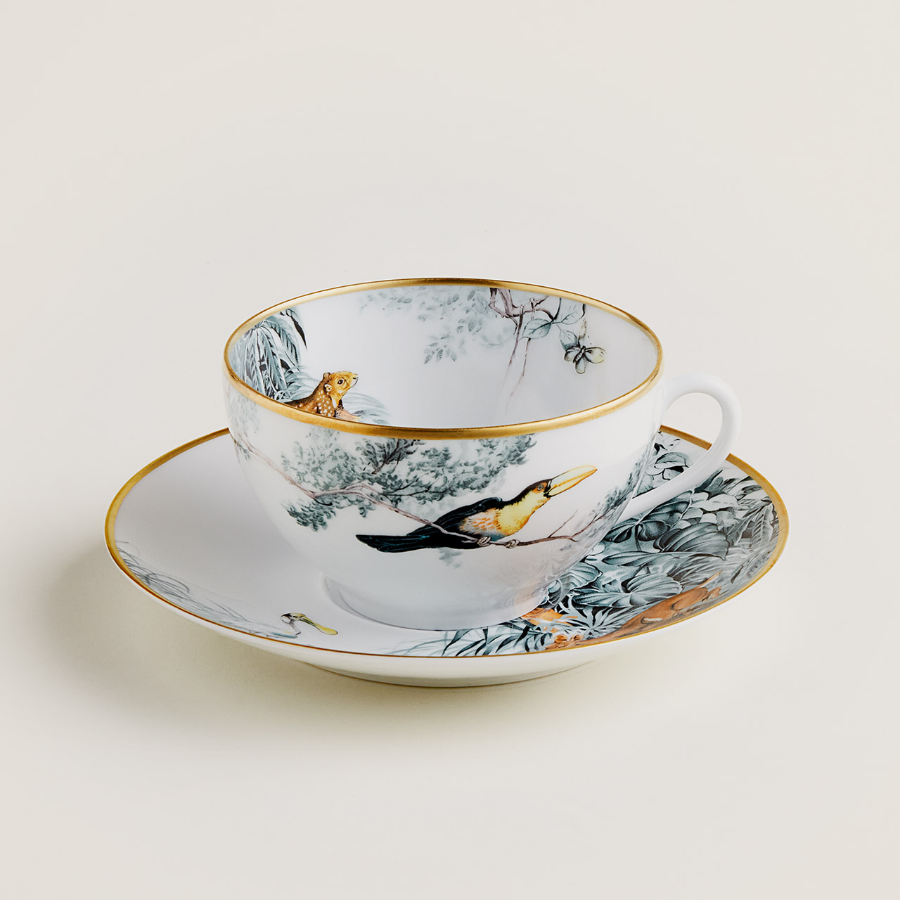 Breakfast cup with saucer 0.37 l