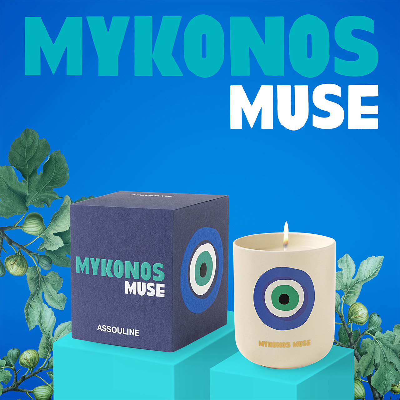 Scented Candle Mykonos Muse