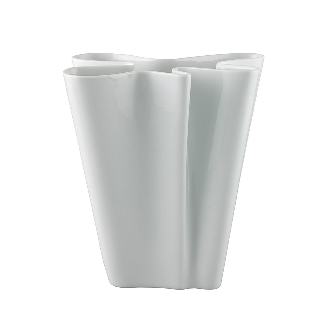 Vase 26 cm white