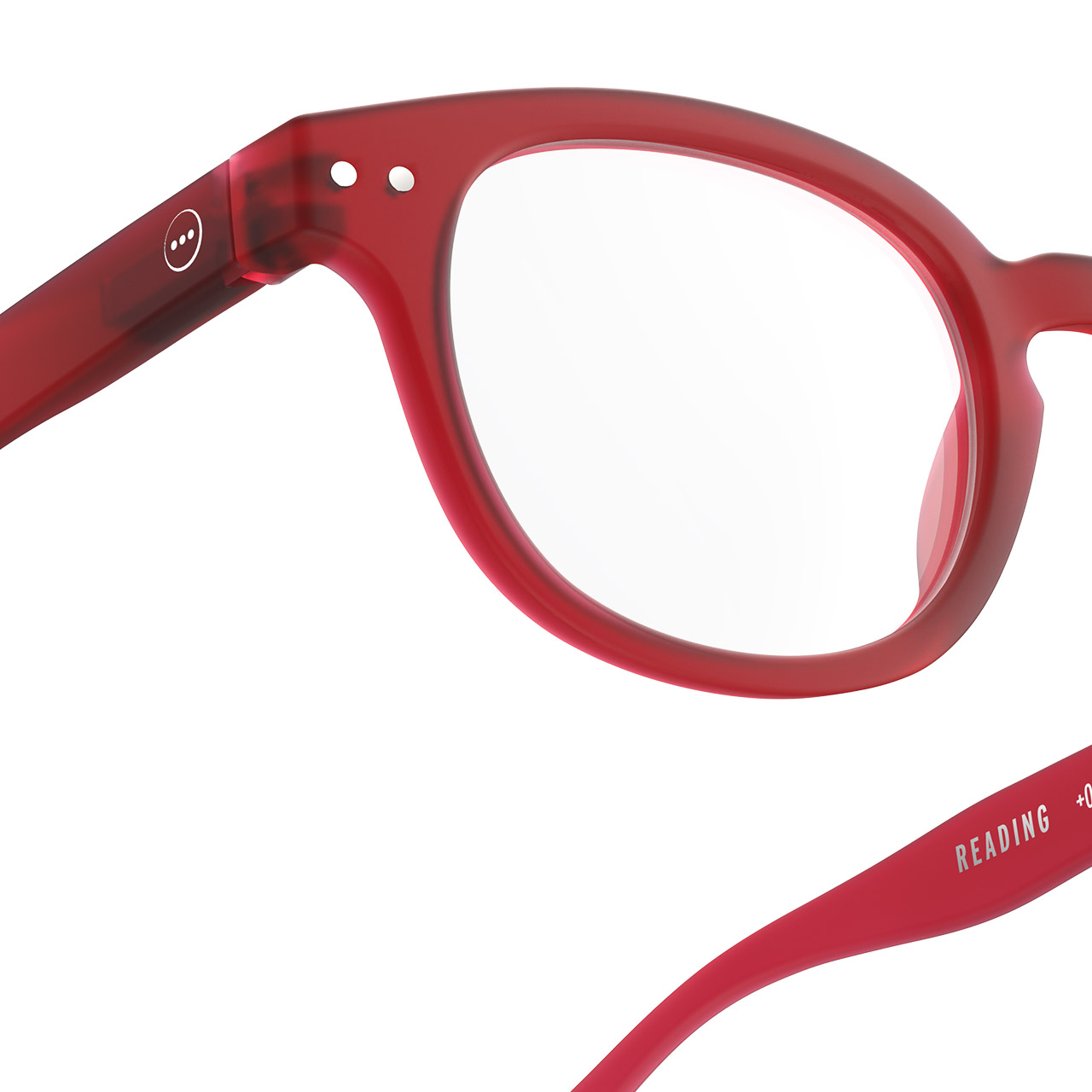 Lesebrille Red Crystal Soft +2.50