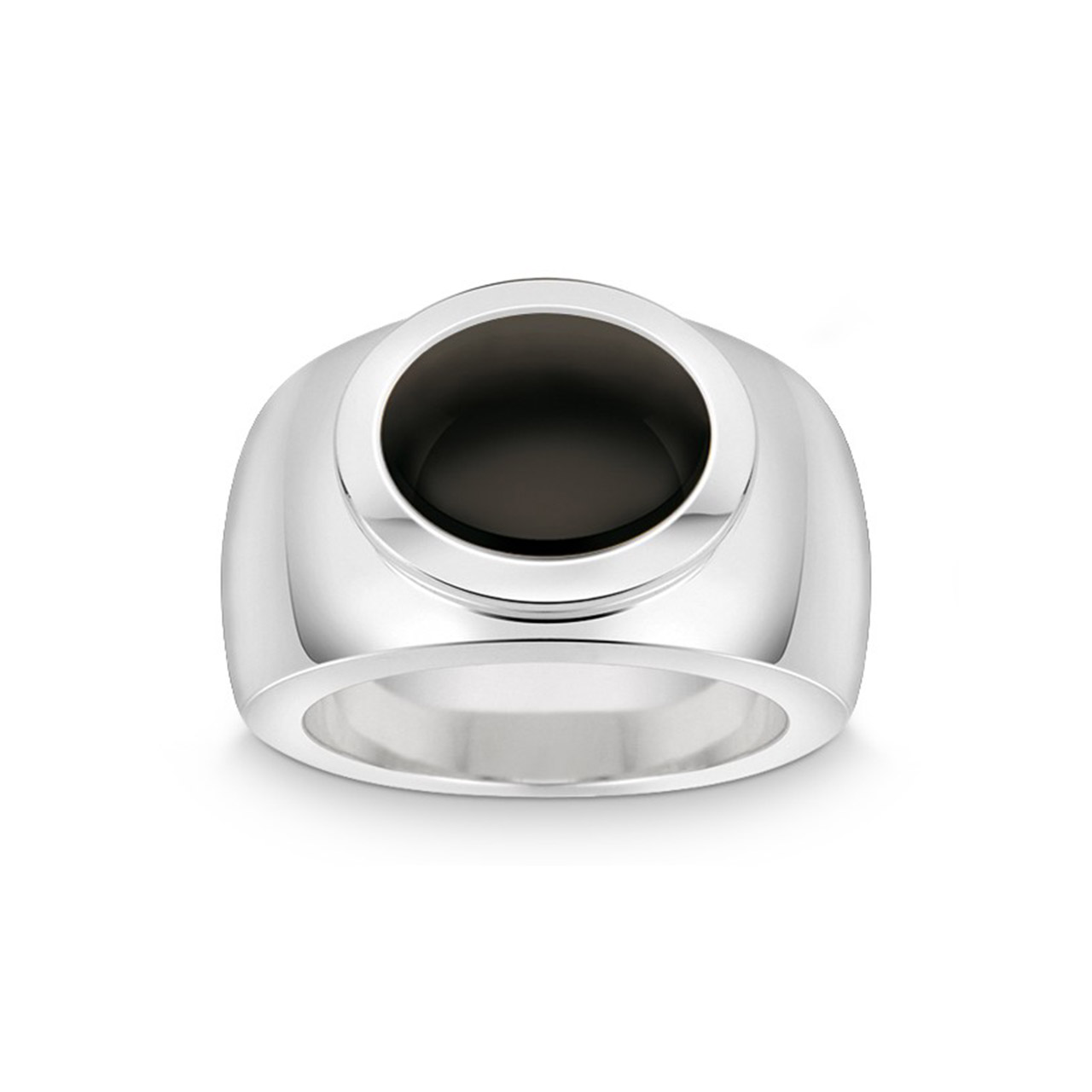 Ring Sterlingsilber 925 Onyx W58