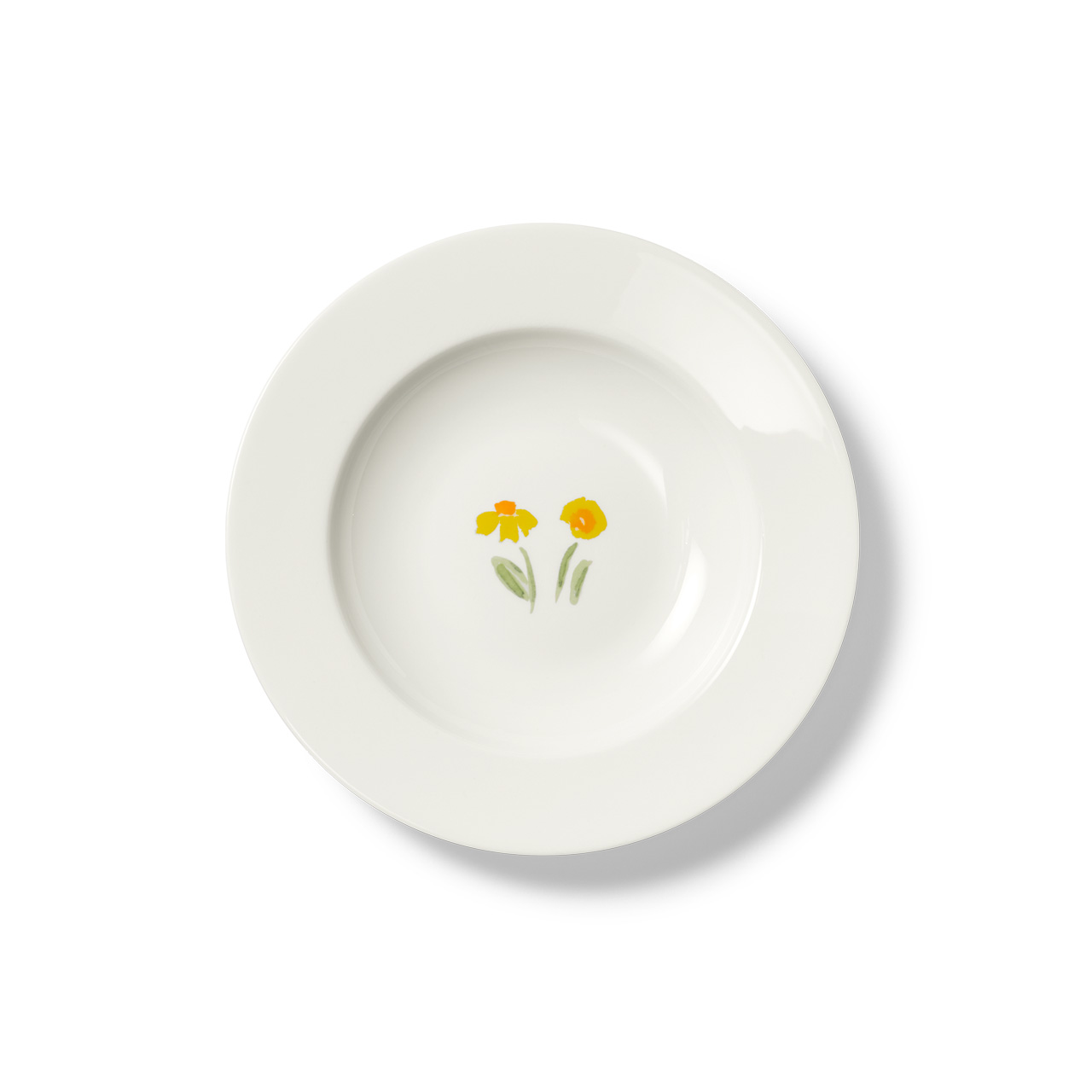 Soup plate 23 cm yellow